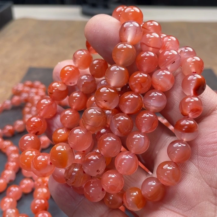 南红玛瑙手链未镶嵌多样性发货拍一发一