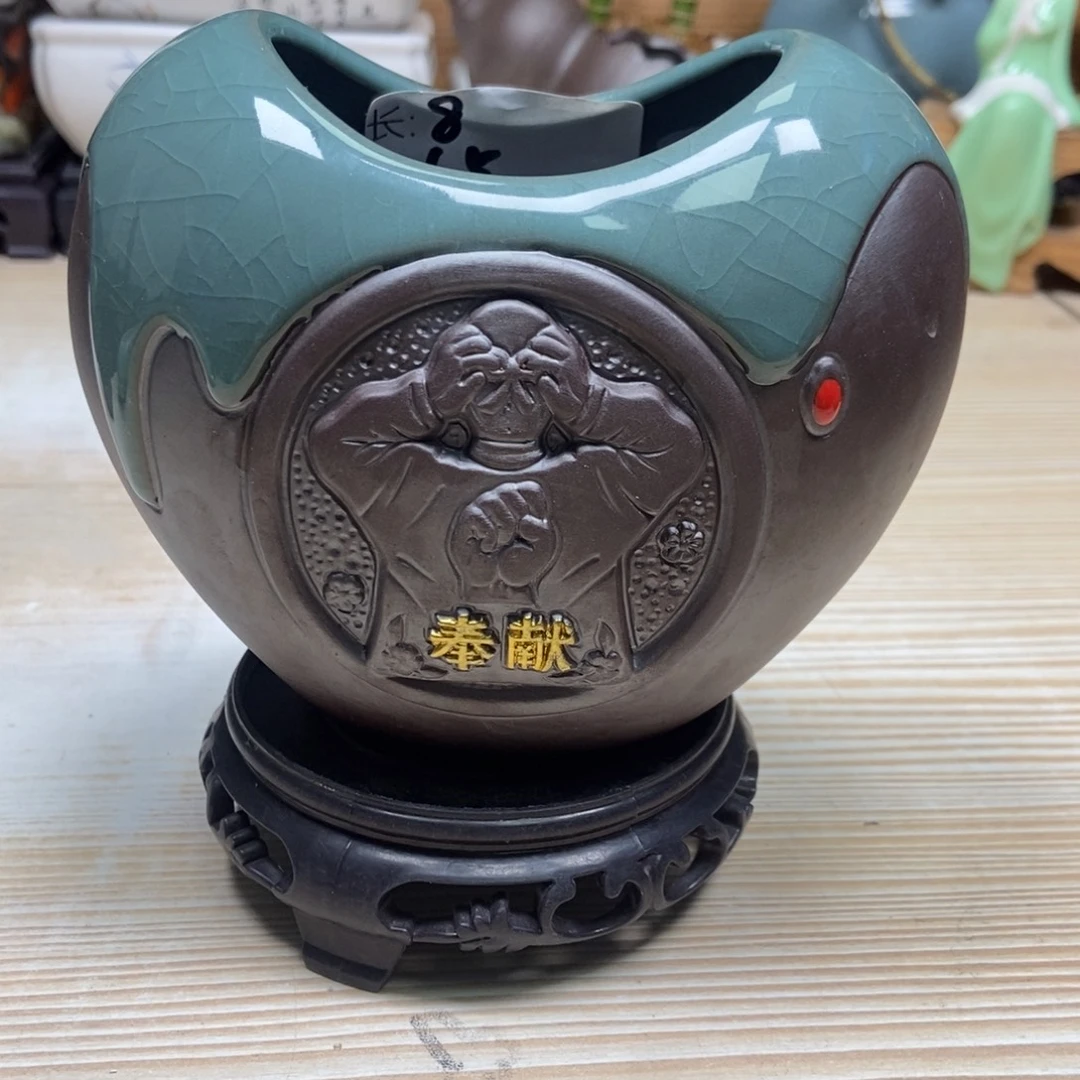 瓷片陶瓷花盆陶瓷艺术