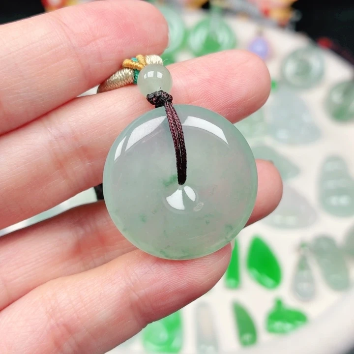 颈饰未镶嵌翡翠缅甸天然A货翡翠