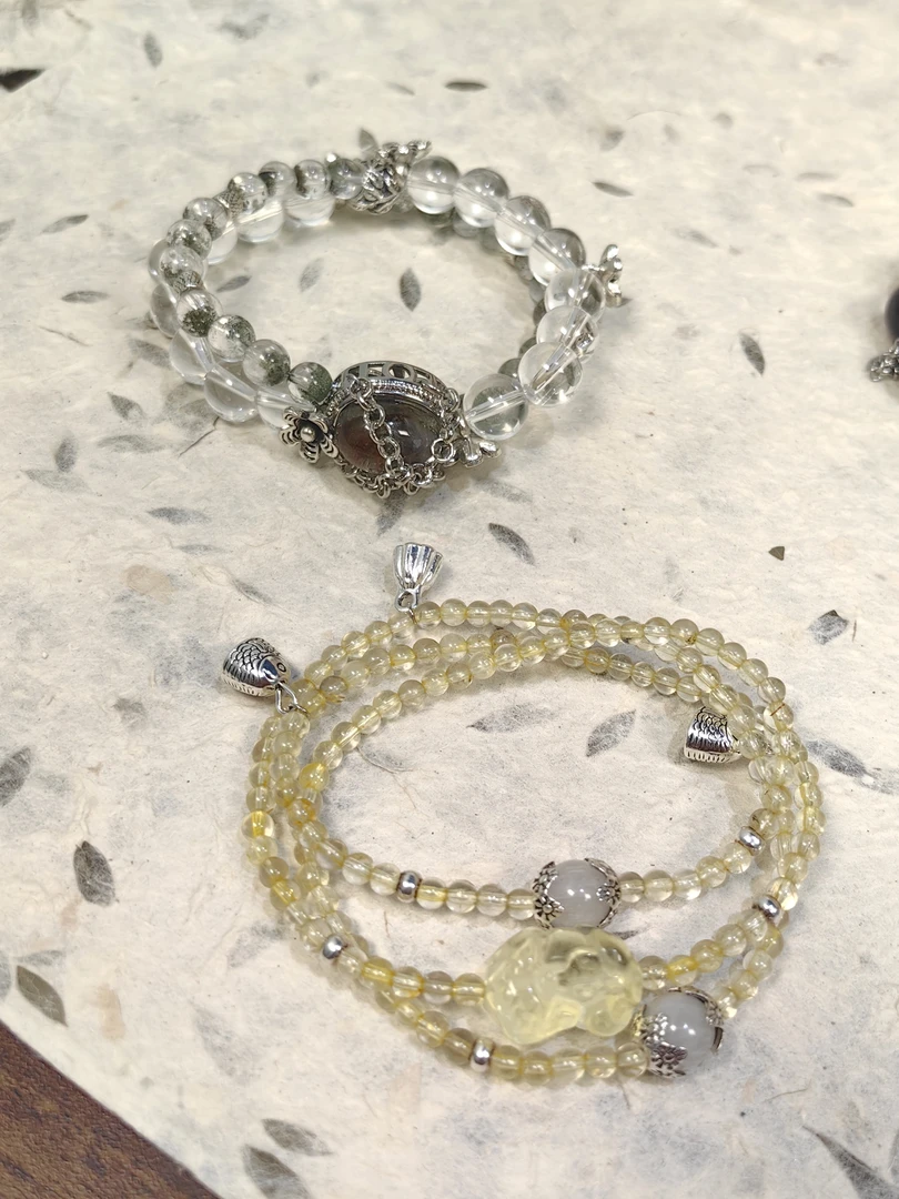 定制原创水晶手串（定制方法看图二）（定制款no退no换）