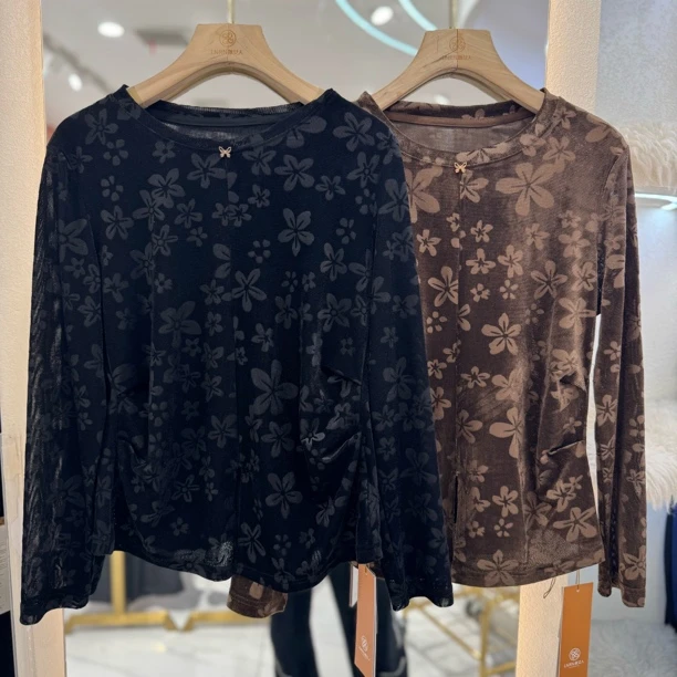 长袖打底衫春秋女装舒适T恤衫