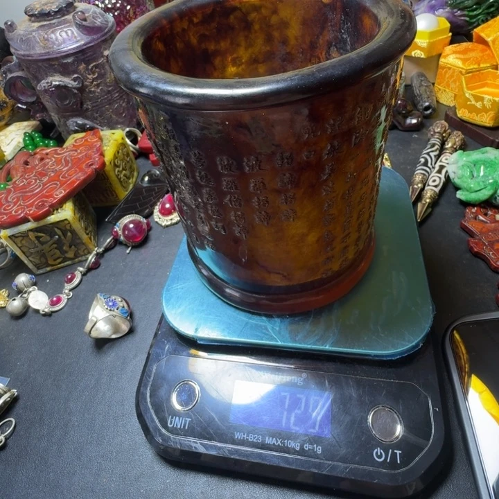 吊坠紫金钵盂菩提环**琳