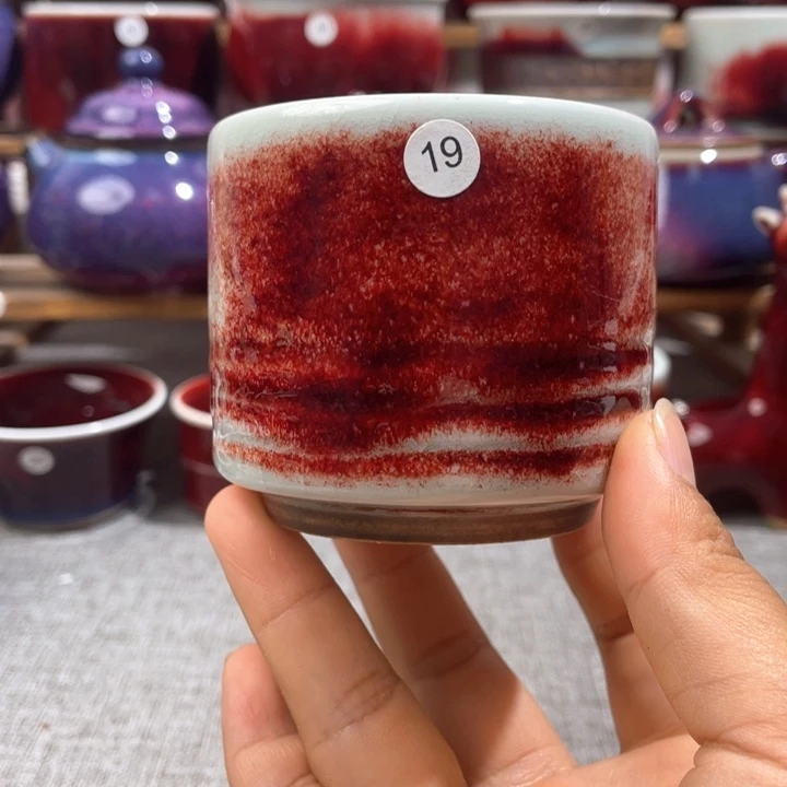 瓷片纯手工制作……微微瑕