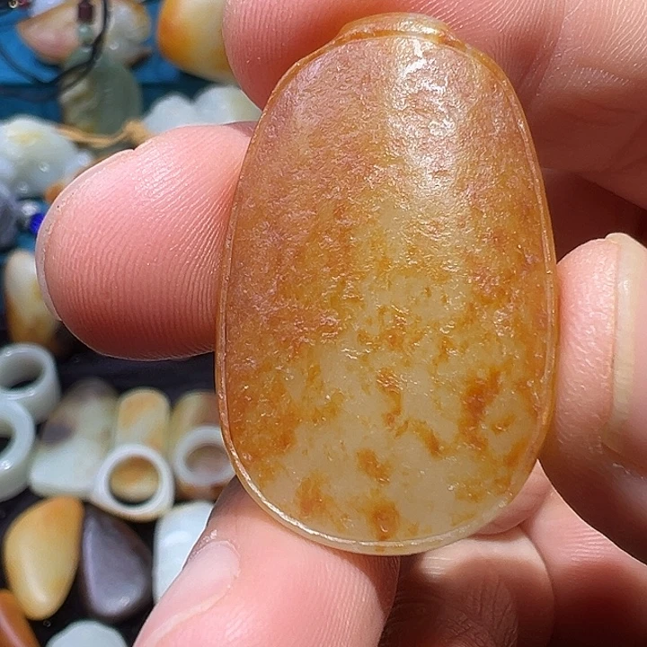 和田玉未镶嵌吊坠(不含链)