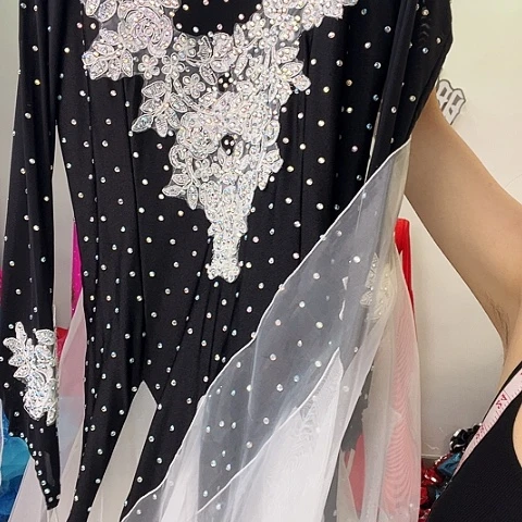 摩登舞交谊舞连衣