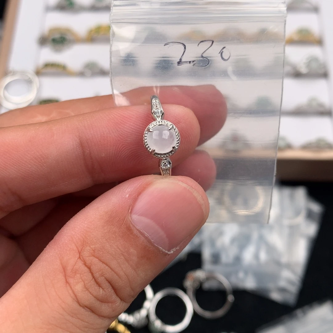 未镶嵌戒指翡翠230