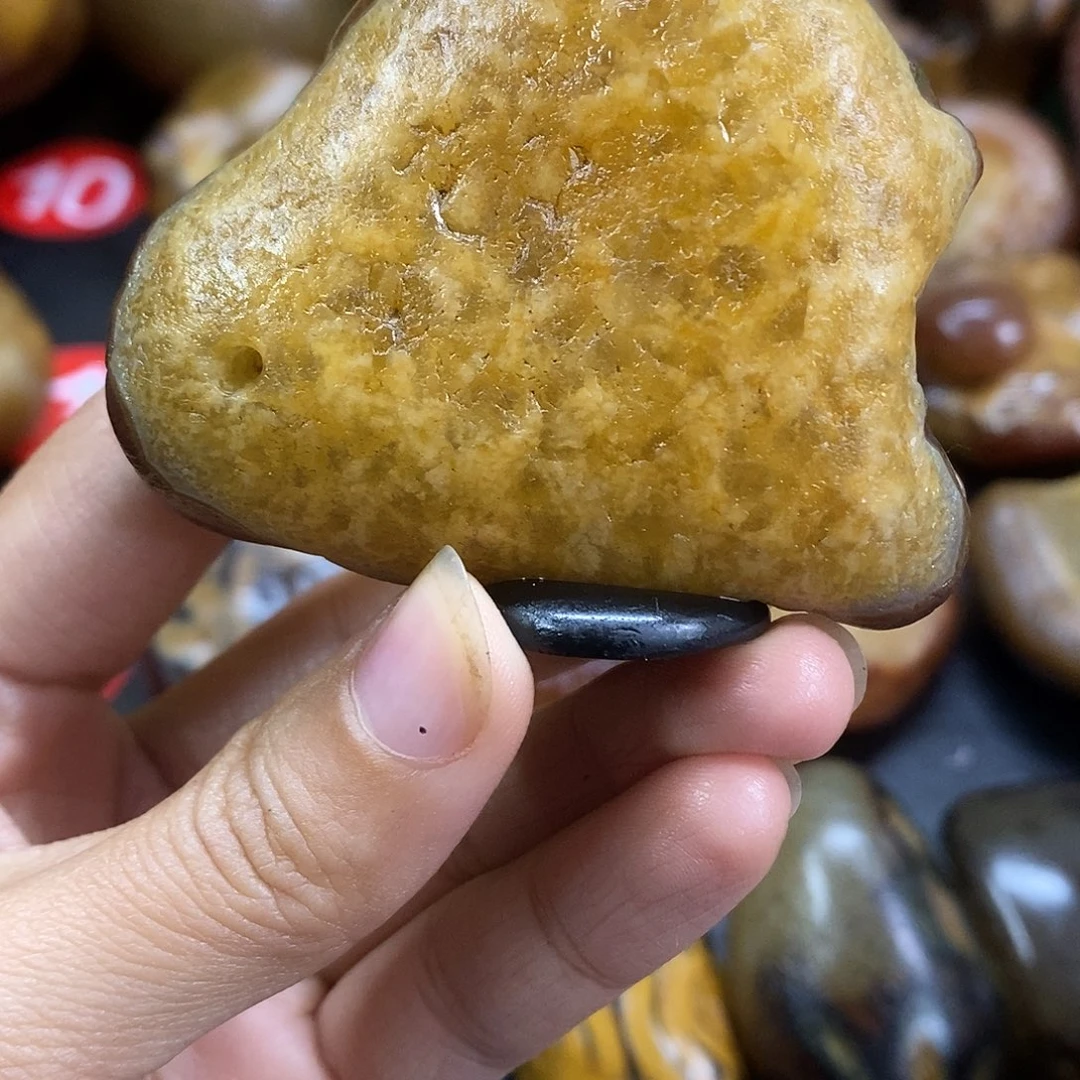 玛瑙/玉髓未镶嵌手把件
