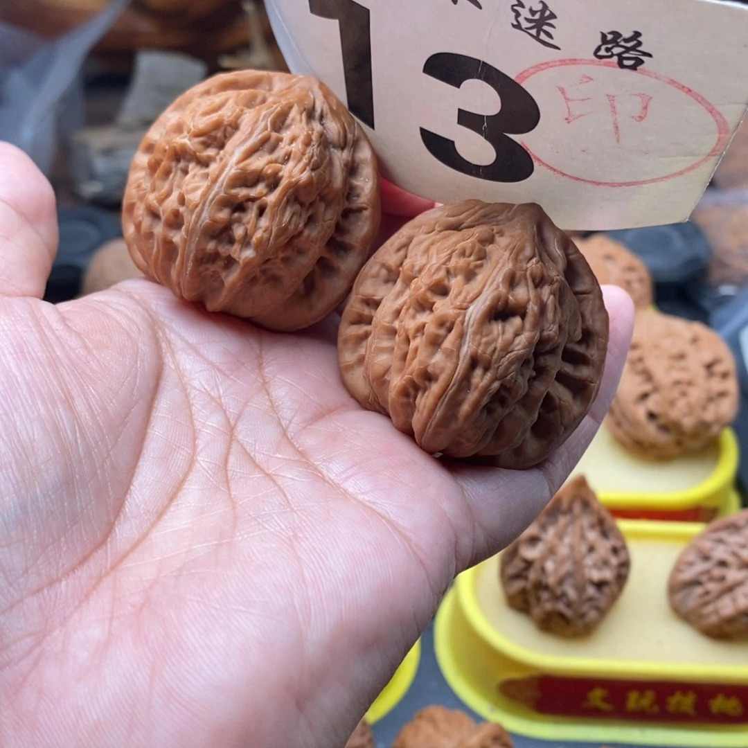 把件文玩核桃42僧帽