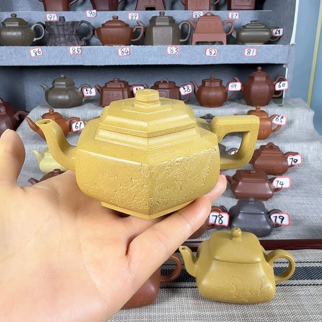 段泥茶壶新年福利价全手工一壶一杯