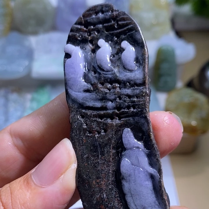 【闪购商品】颈饰未镶嵌翡翠观音