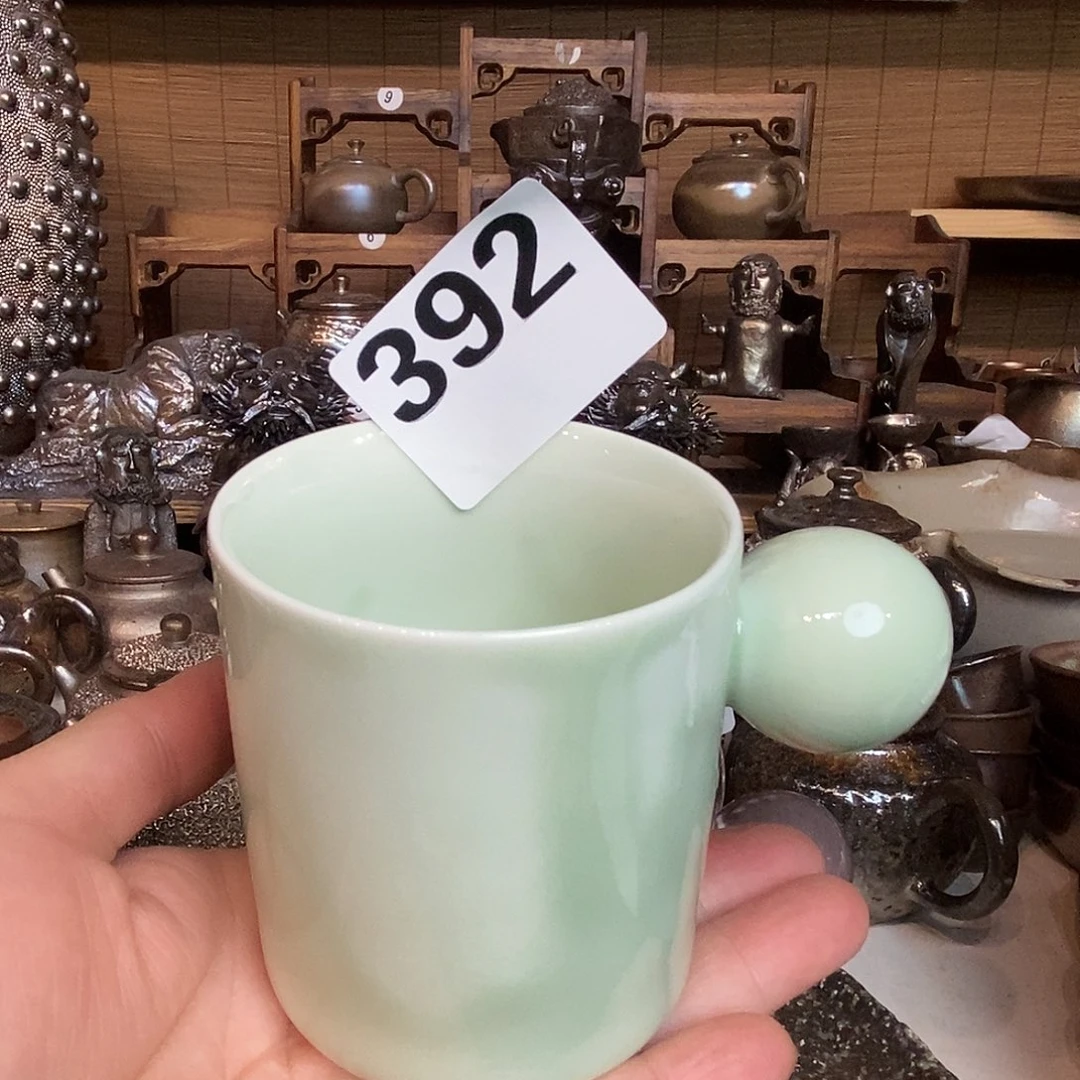 高温汽烧陶泥咖啡杯