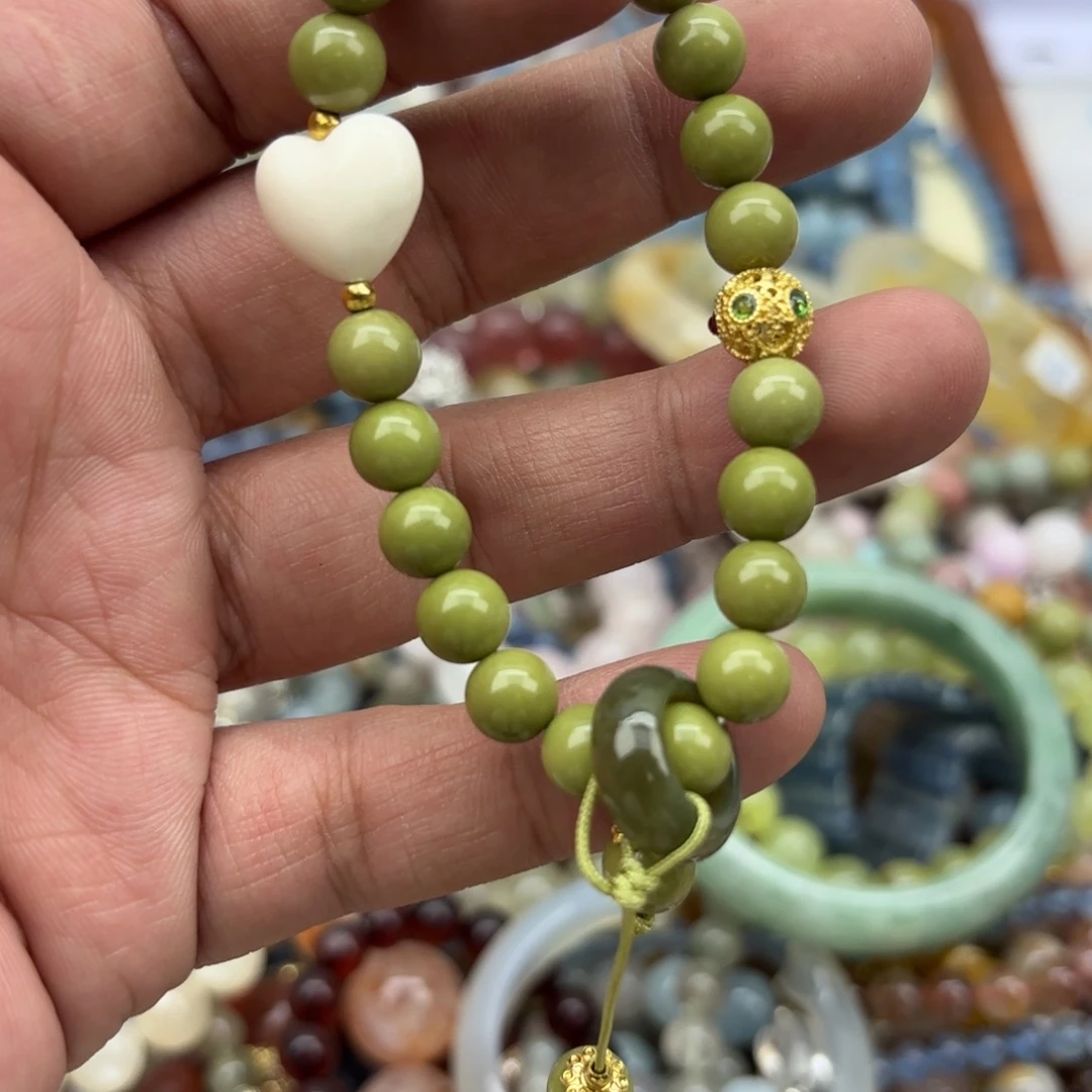 水晶手链银S925镶嵌