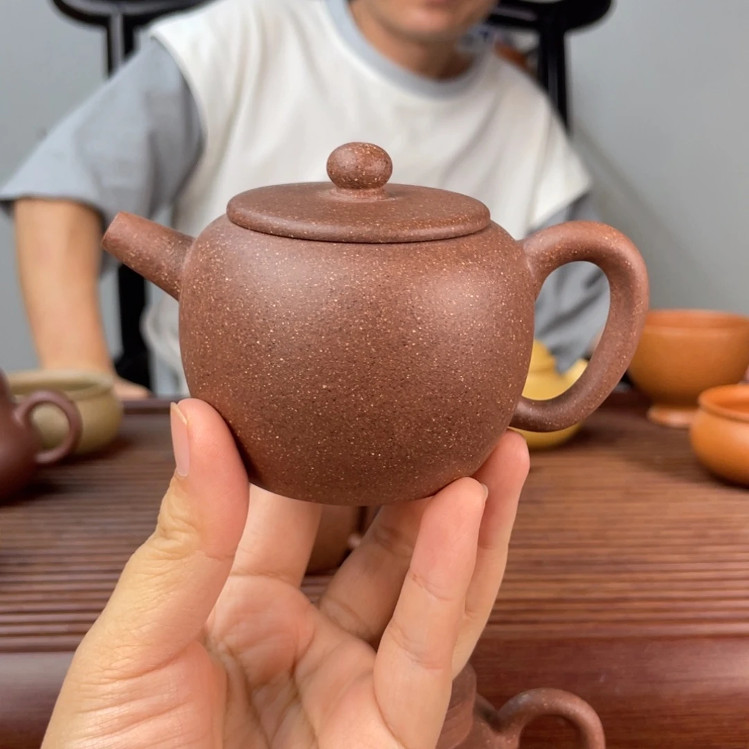 茶壶紫泥共生紫泥苹果150cc