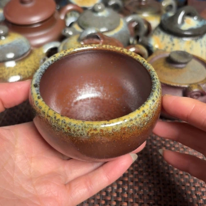 茶杯紫砂大福气杯160 C