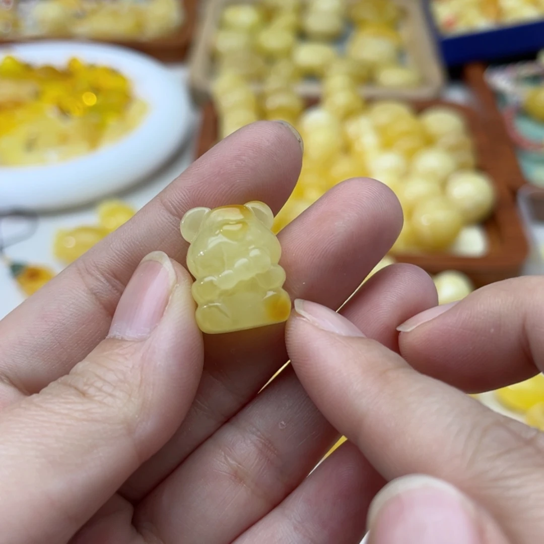 【闪购商品】未镶嵌蜜蜡裸石定制