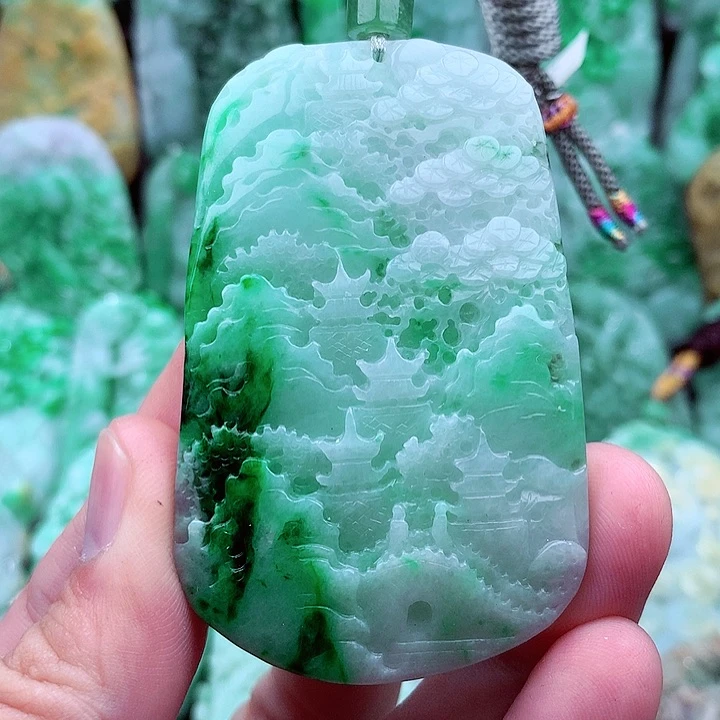 翡翠吊坠(不含链)未镶嵌