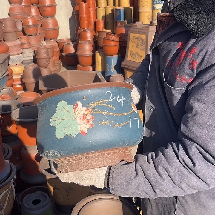 紫砂紫砂花盆也在