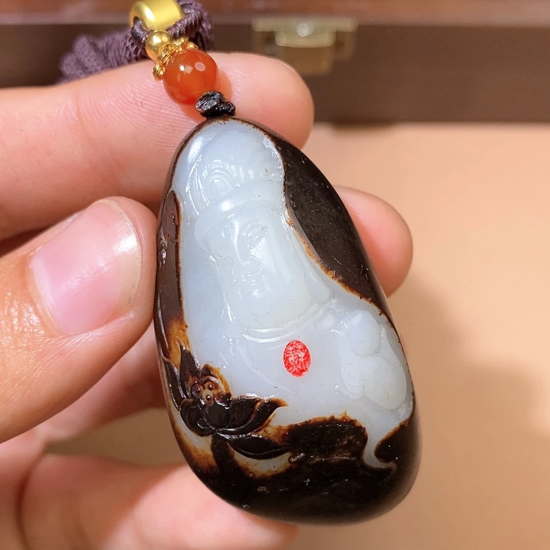 和田玉颈饰未镶嵌L8 