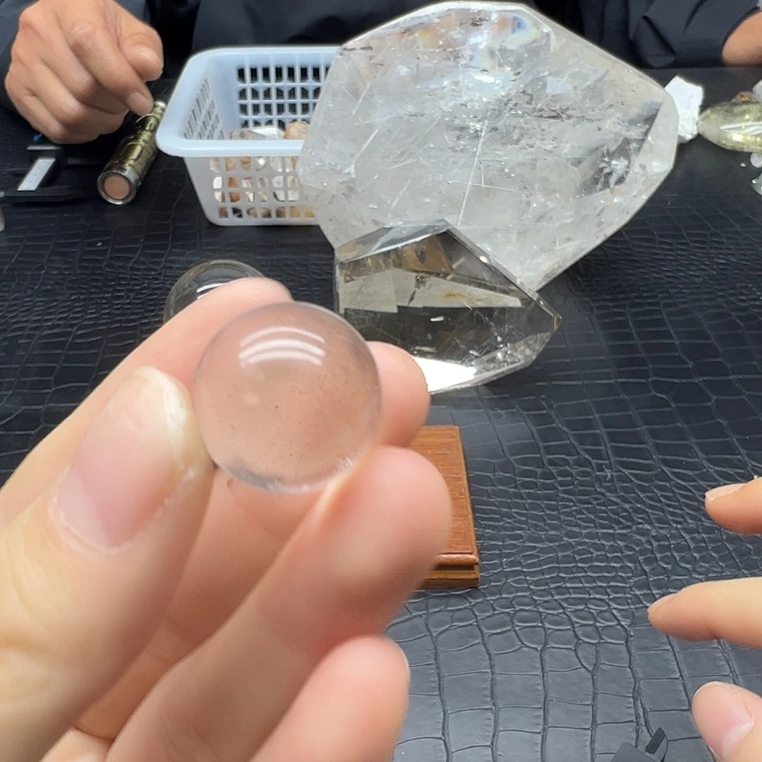 珠宝半成品未镶嵌水晶68水晶