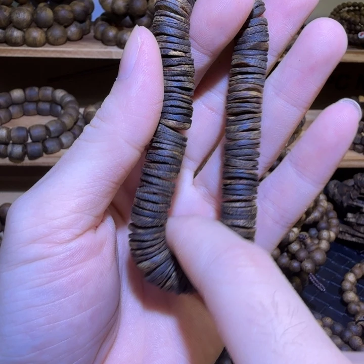 沉香碎屑沉香卡1.0规格片片珠13克➕