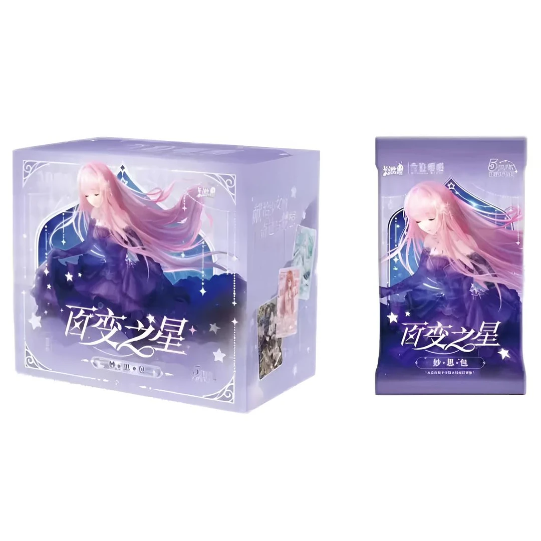 卡游【拆包】奇迹暖暖-百变之星-妙思包第1弹潮玩卡牌