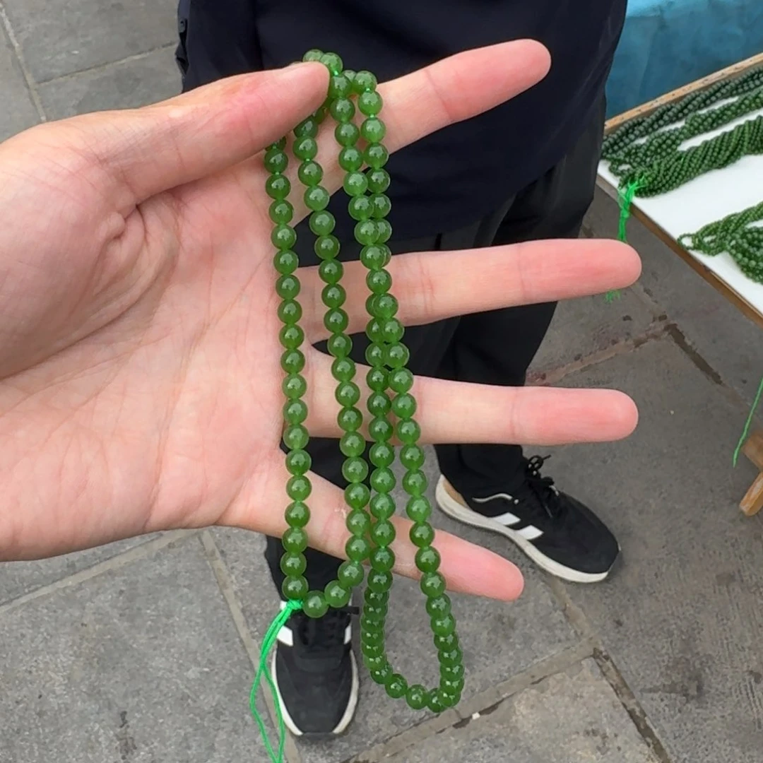 和田玉未镶嵌颈饰62王姐卡6左右