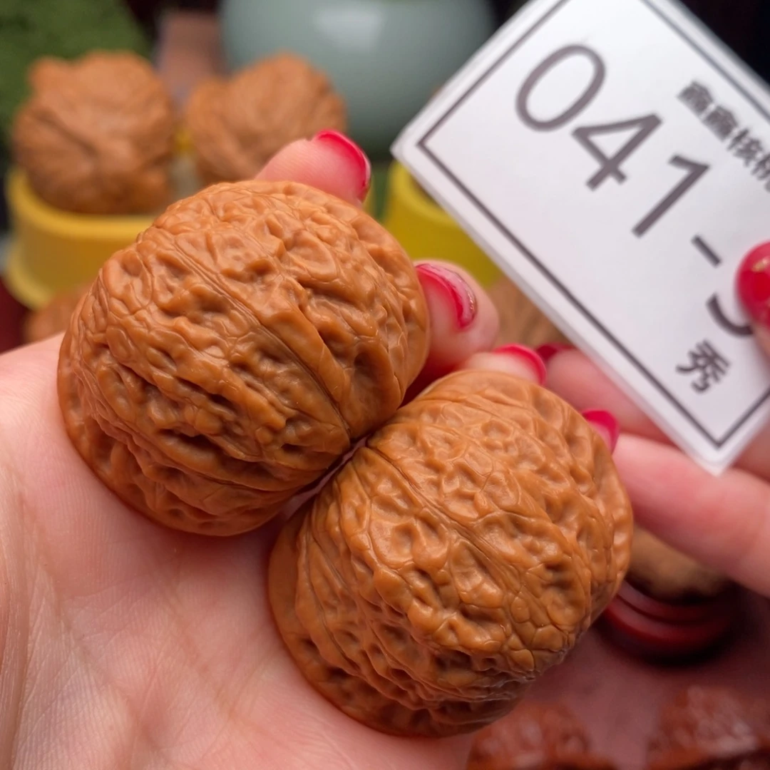 文玩核桃把件铁锤40