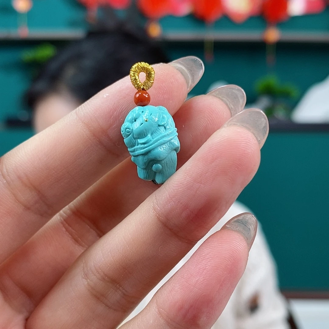 绿松石珠宝奇石未镶嵌