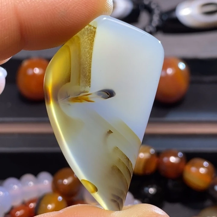 玛瑙/玉髓未镶嵌挂件