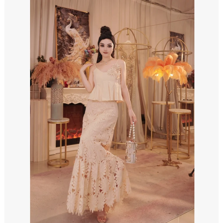 【星姐推荐】星原创高级定制【秋风】设计师款气质轻奢名媛套装