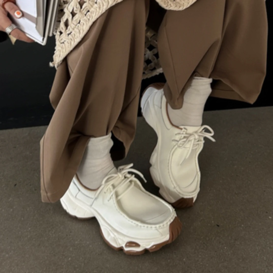 SGIRL「A766-3」厚底运动鞋女增高简约户外老爹鞋女百搭休闲运动鞋