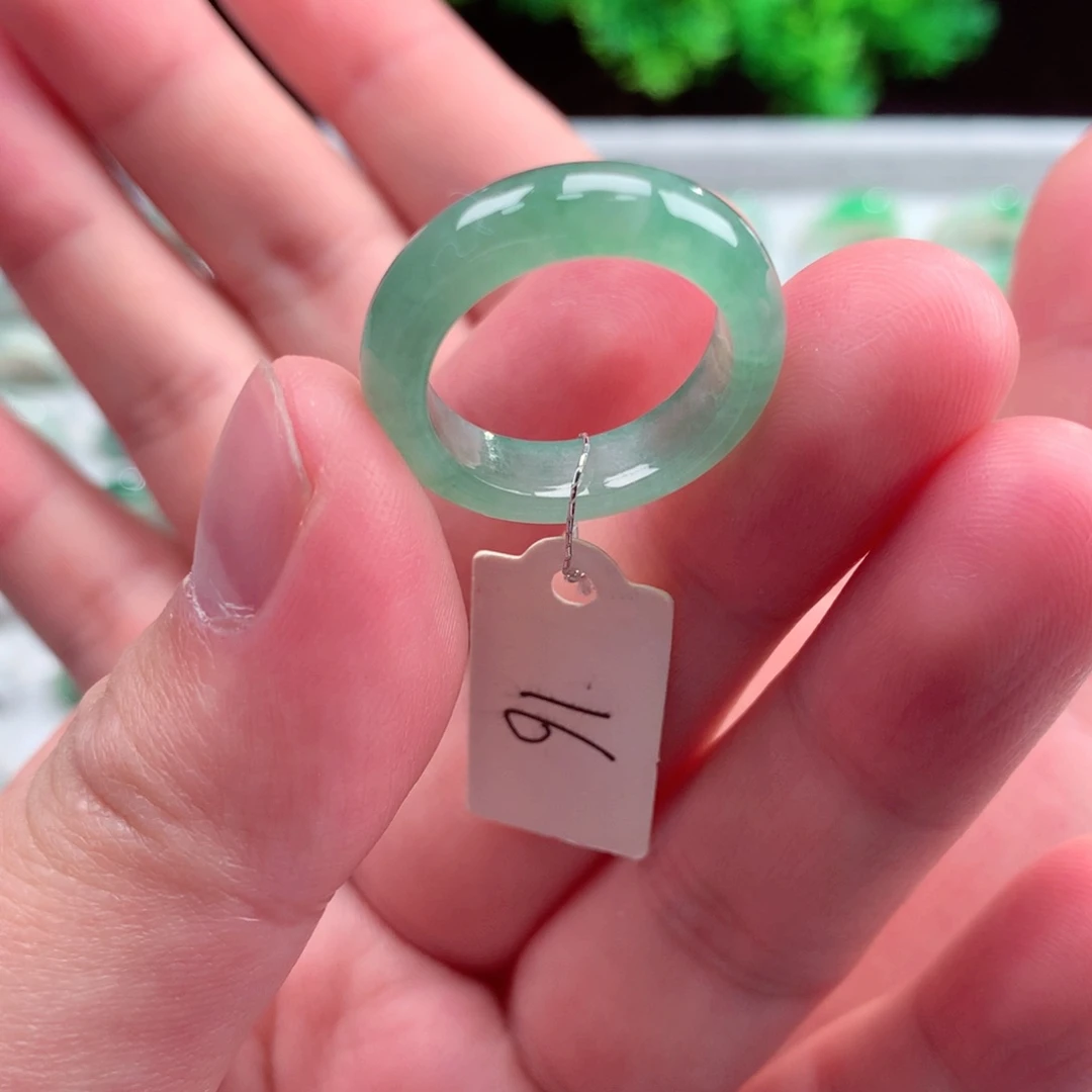 未镶嵌戒指翡翠天然