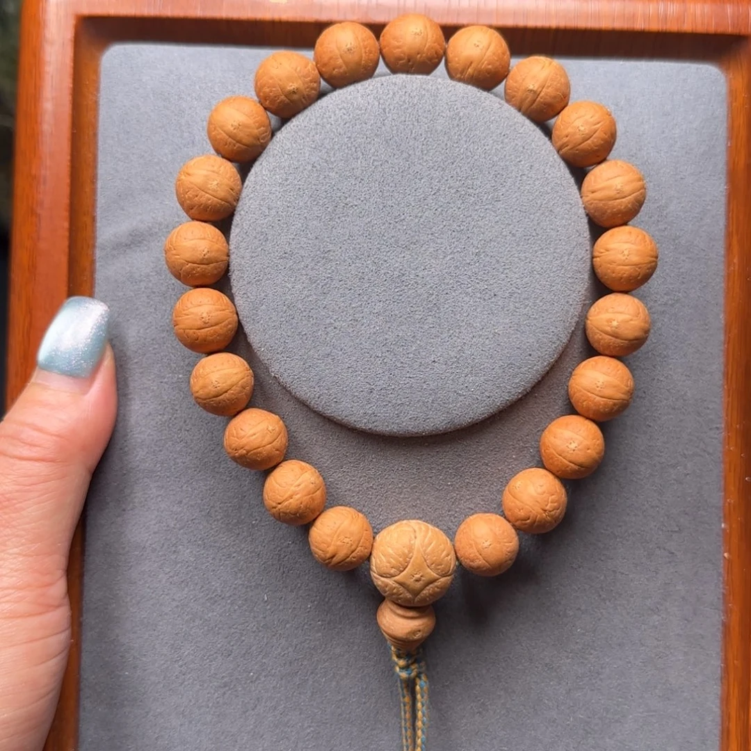 吊坠凤眼菩提12.4-12.5原装假实心手串10