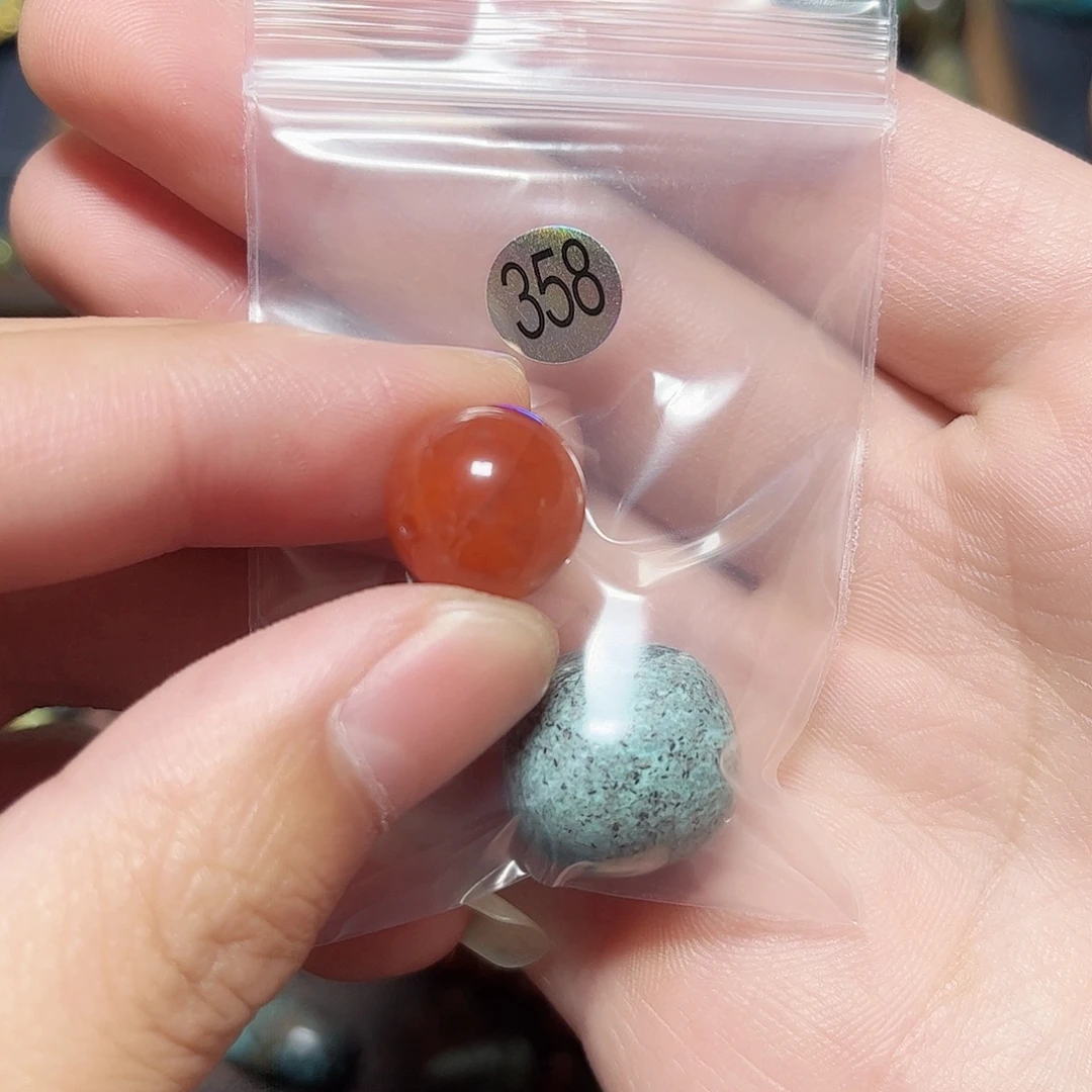 木***妞未镶嵌圆珠桶珠老型手串！！玛瑙/玉髓