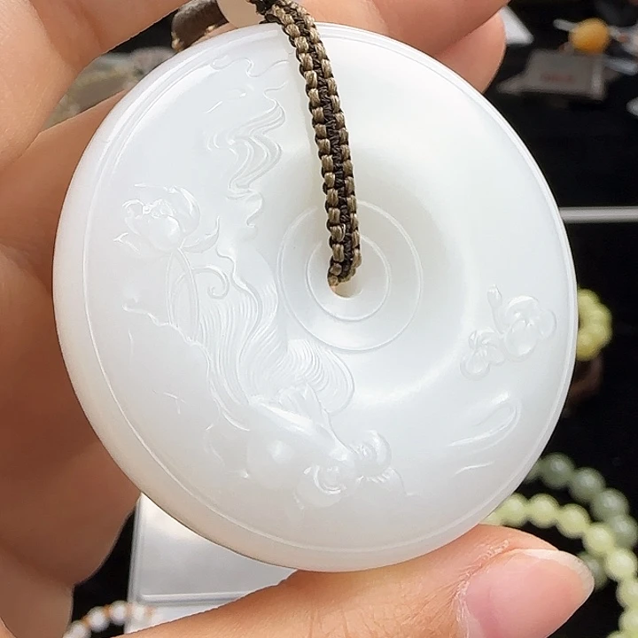 和田玉挂件未镶嵌定制发货