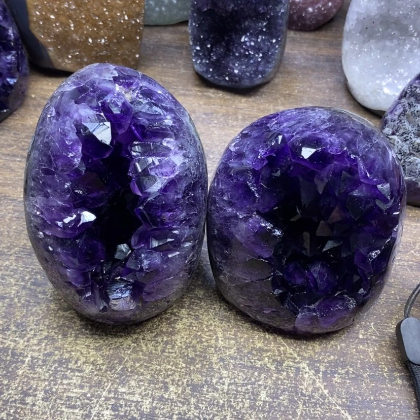 【闪购商品】未镶嵌大型摆件（非配饰）紫晶华**姐