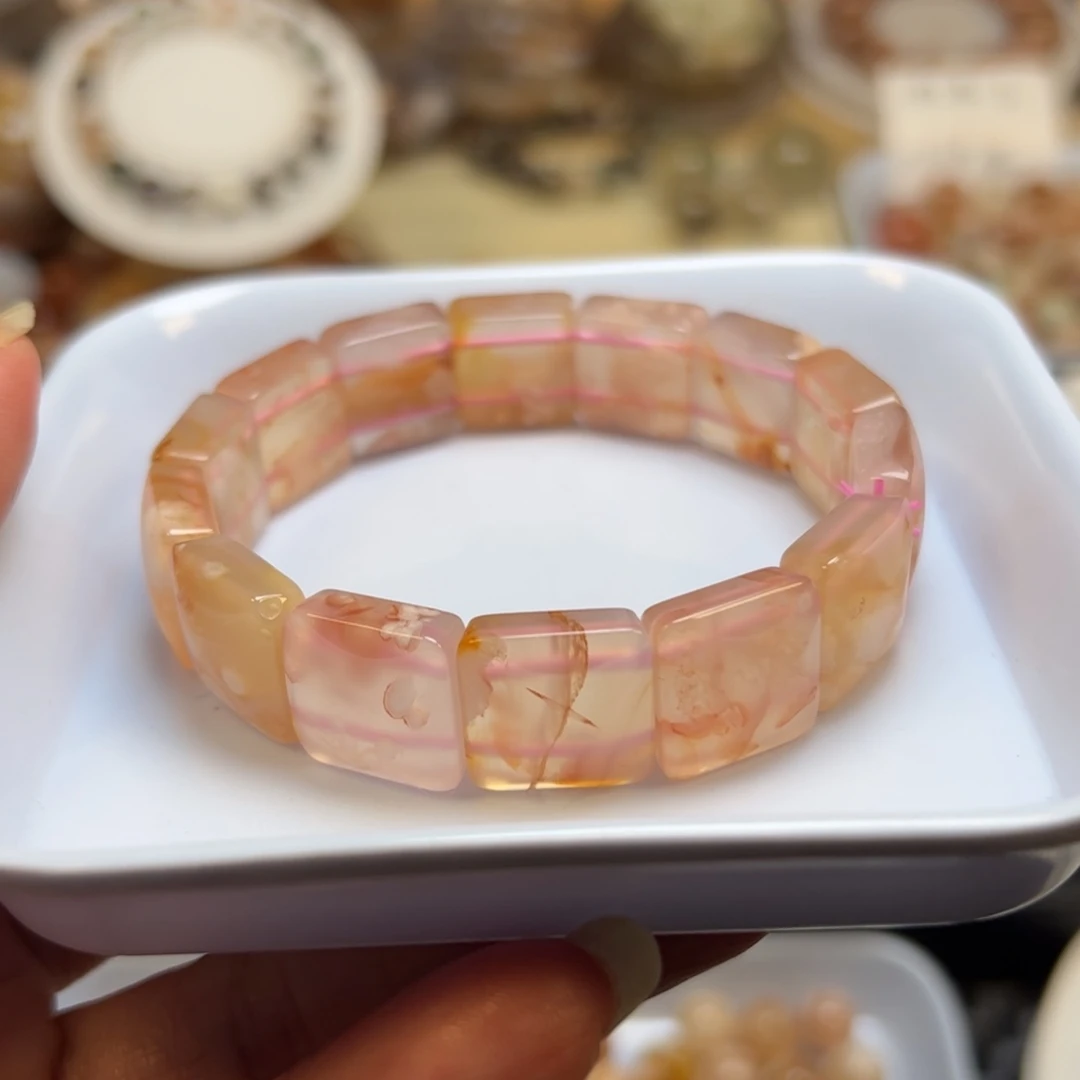 未镶嵌玛瑙/玉髓珠宝半成品