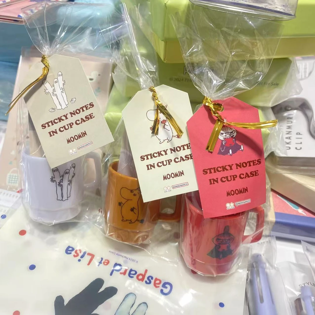 亚美姆明树精杯子便签 可爱迷你 进口便签