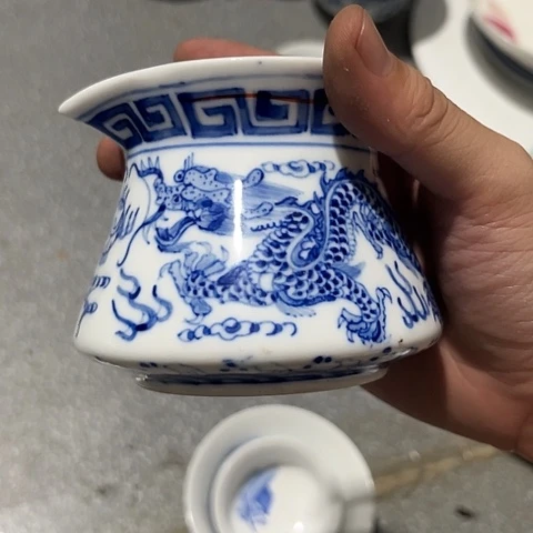 陶瓷手绘公道一个陶瓷