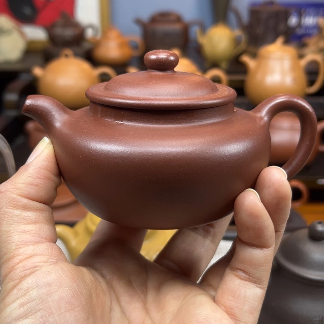 紫砂茶具半手工制作