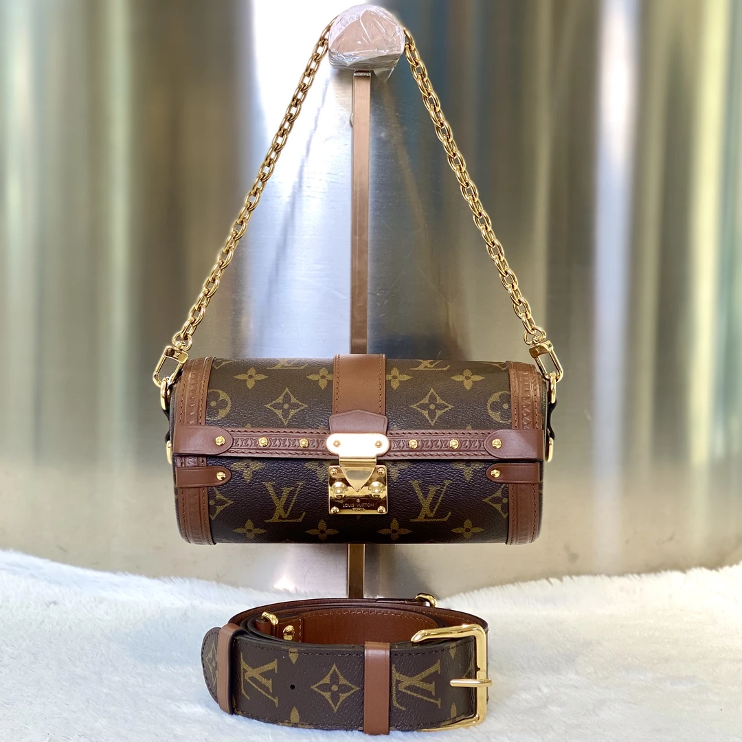 99新 LouisVuitton/路易威登 古有98新巴比龙单肩斜挎包8164