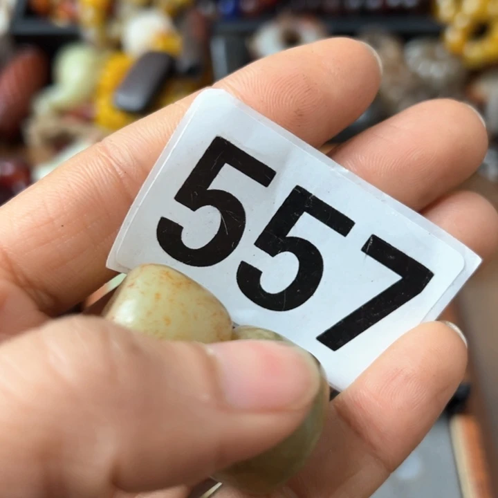 和田玉（糖玉）颈饰未镶嵌喜*呀