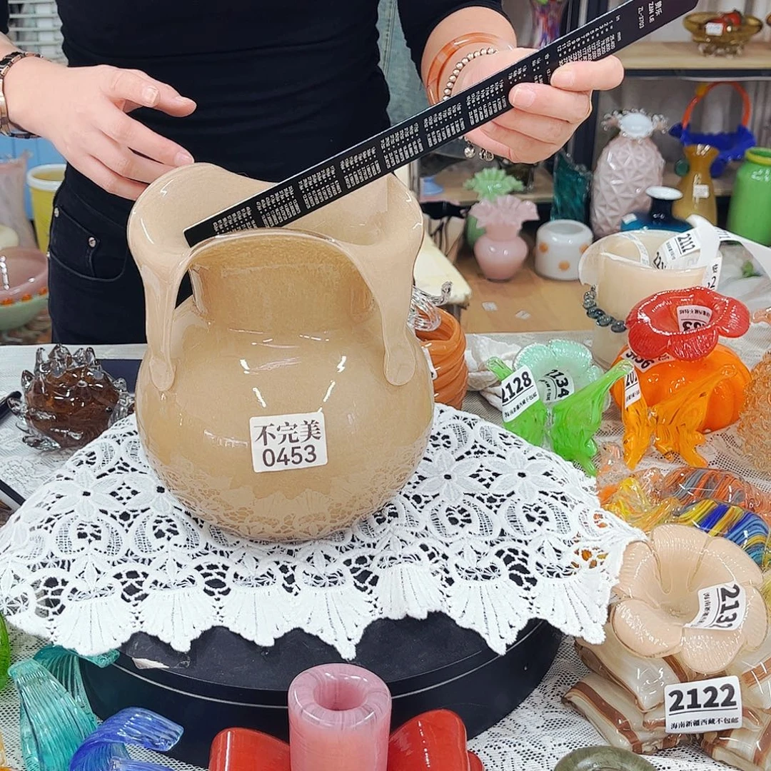 0453 家悦琉璃工艺品不完美