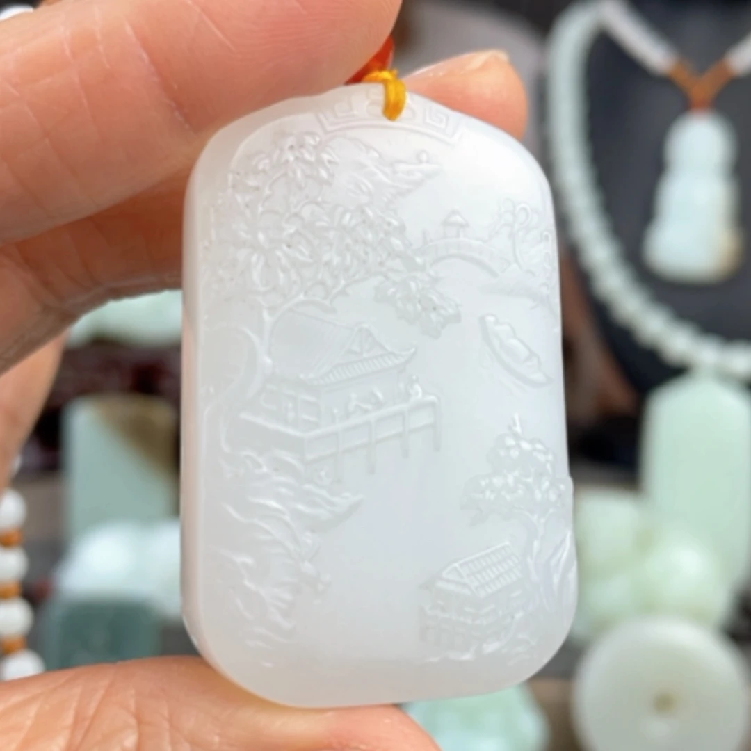 【闪购商品】颈饰未镶嵌和田玉