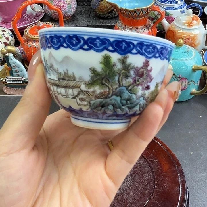 摆件景德镇陶瓷老厂瓷52