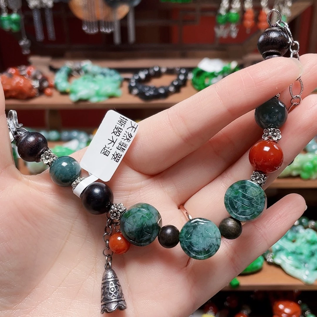 未镶嵌手链翡翠饰品