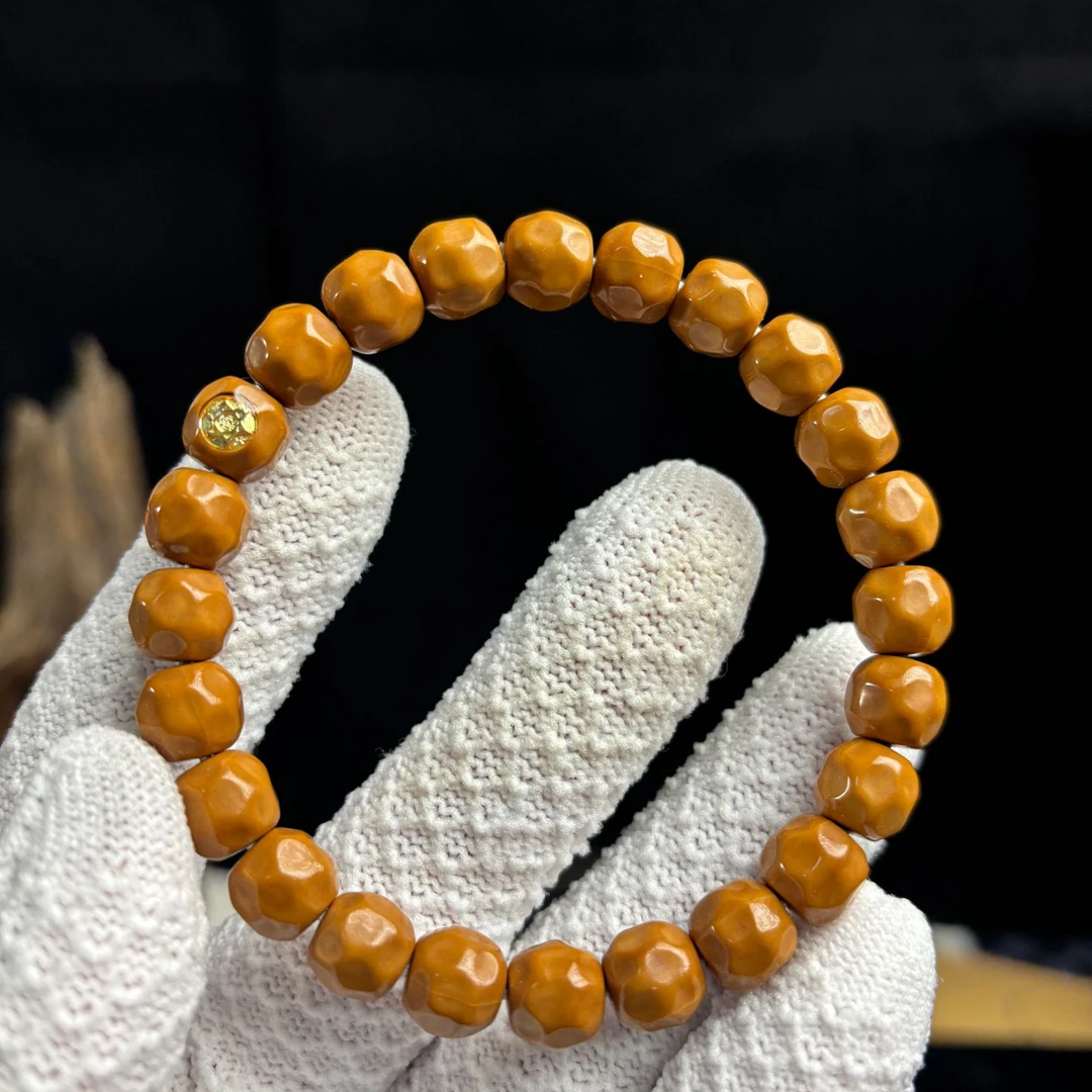 高品质毕业级小奶酪单标全品无暇文玩猴头手串原品原色9+