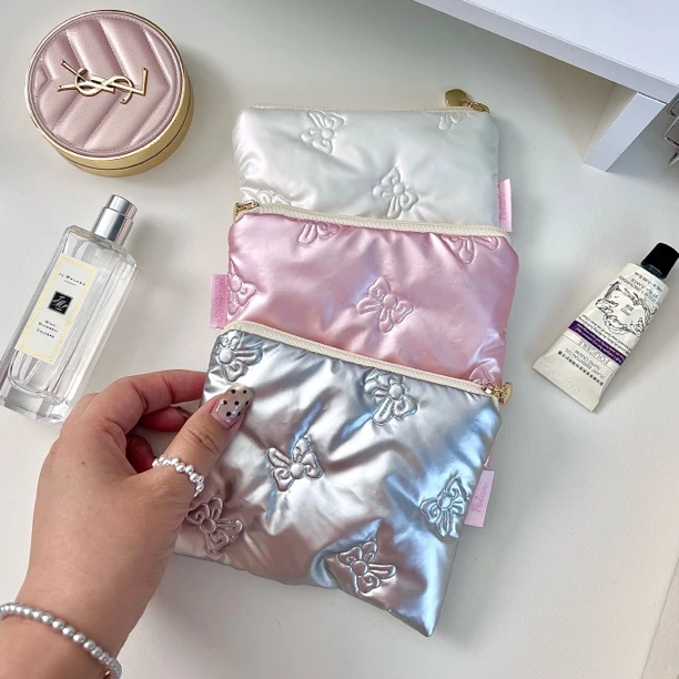 韩国ins同款蝴蝶结皮卡包