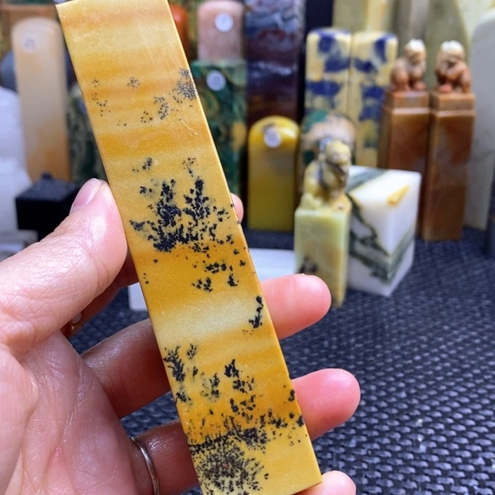 南美石༊****青田石印章石