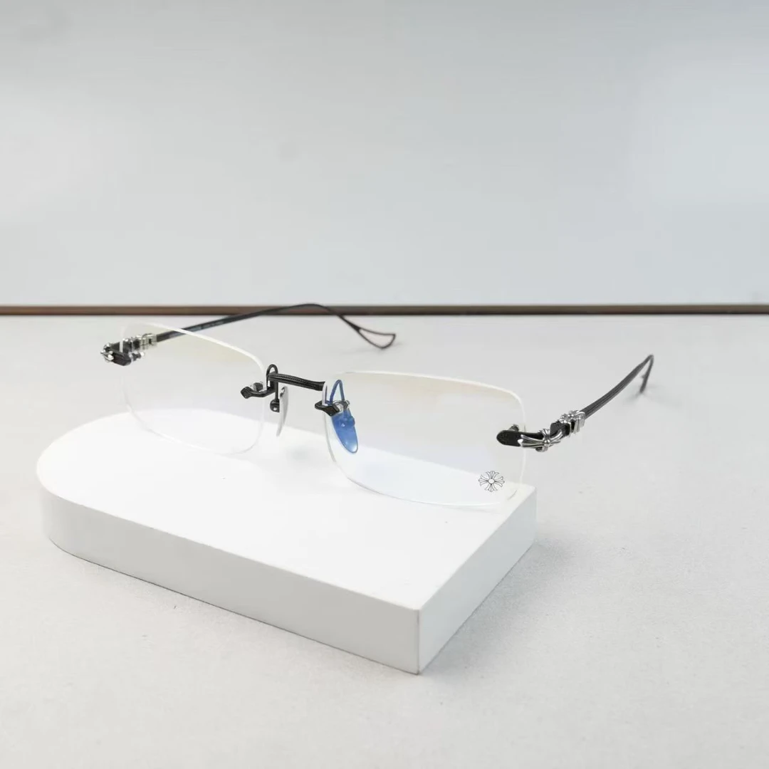 王一博陈楚生同款无框复古圆框纯银系列男女通用近视镜